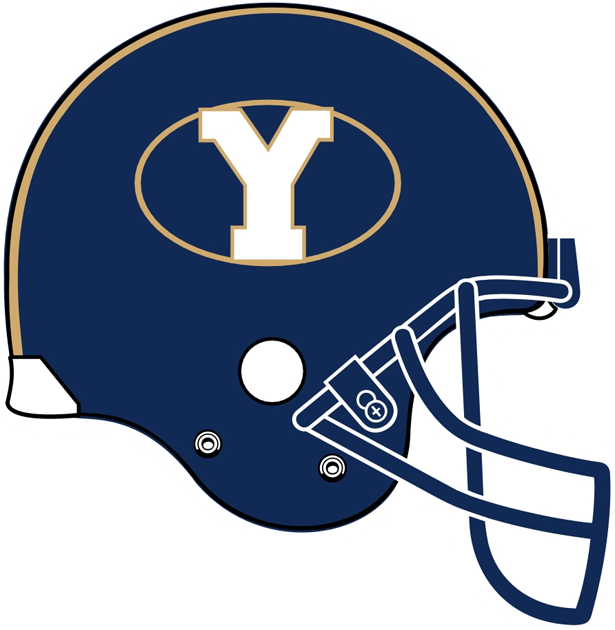 Brigham Young Cougars 1999-2004 Helmet Logo iron on paper